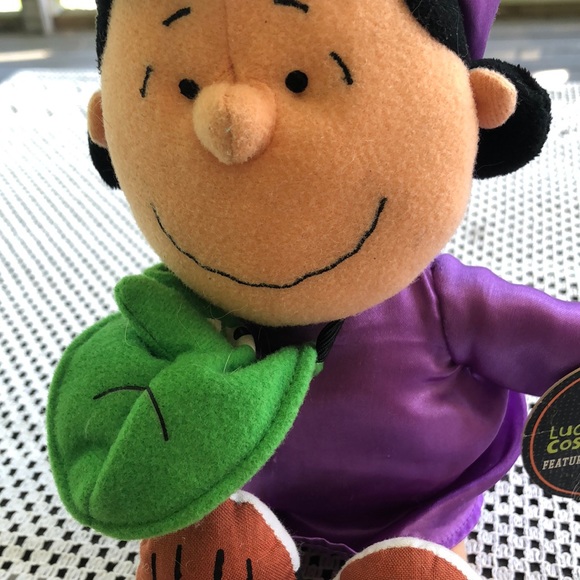 Hallmark Peanuts Great Pumpkin Lucy’s Perfect Witch Costume Plush Talking Doll - Picture 3 of 10